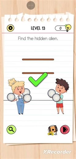 Find the hidden alien Brain Test All Star IQ Teaser Level 13 #braintest #brainteaser