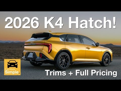 2026 Kia K4 Hatchback Trims and Pricing | Best New Compact Hatch?!