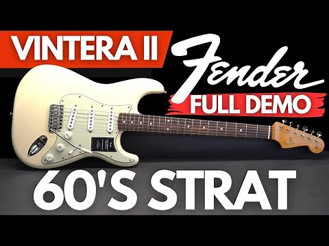 Fender Vintera II '60s Stratocaster (BEST Mexican Strat)