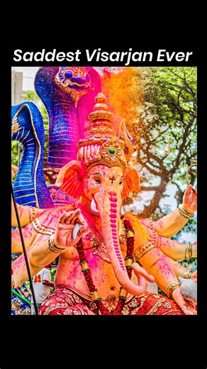 😔 Not Everyone Gets to Celebrate Visarjan Happily…💔 | Ft. Bhuleshwar Cha Raja 2026 #shorts #ytshorts