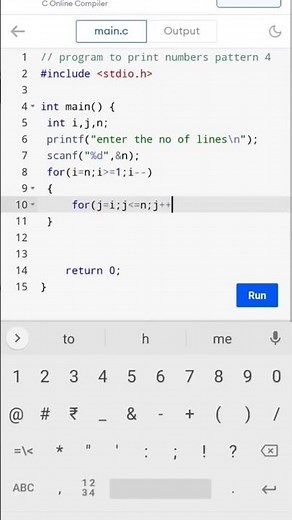 How to solve any Star Pattern Program How to solve any Star Pattern Program #yt #ytshorts #programm