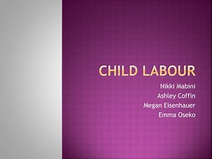 Child Labour - SlideServe