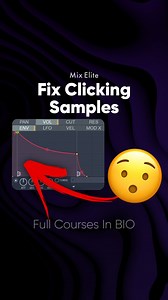 80 reactions · 13 comments | Learn how to stop clicks when chopping samples in Slice X. First, go to the envelope section and pick volume. Then, head to options and select preset ADSR. Add a touch of attack to fix the clicks! Comment “gold” and get free melody samples. More free samples at Mixelite.com/free.⁠ ⁠ #MusicProduction #ProducerTips #SliceX #SoundDesign #BeatMaking #MusicProducer #AudioEngineer #SampleChopping #FLStudio #Studi | FL Studio Daily | Facebook