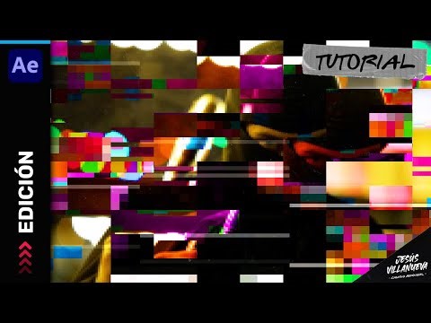 ¡Cómo hacer TRANSICIONES con EFECTO GLITCH! || Tutorial - After Effects