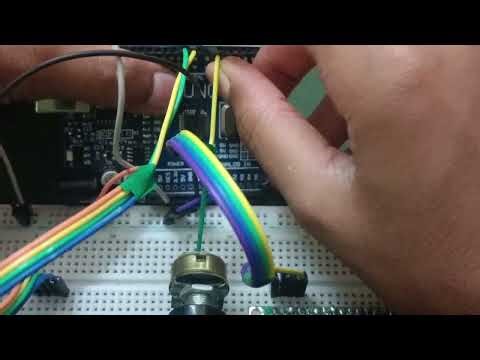 Ultrasonic and lcd measuring system without I2C module #arduino #entertainment #project #bh kerala