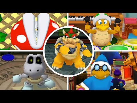 Mario Party DS - All Bosses