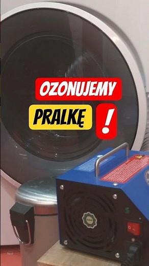 How to remove unpleasant odors from a washing machine? We use ozonation!