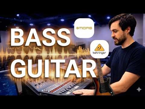 BASS GUITAR EQ & COMPRESSION SETTINGS | BEHRINGER X32