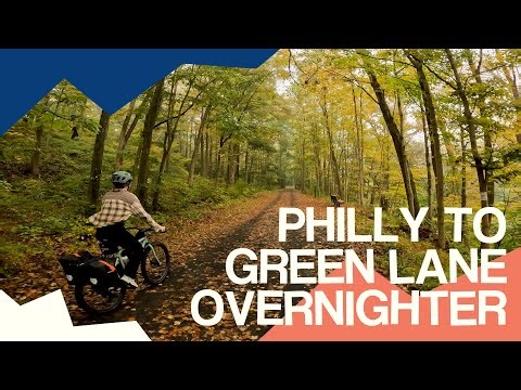Philadelphia to Green Lane Park Bikepacking Overnighter