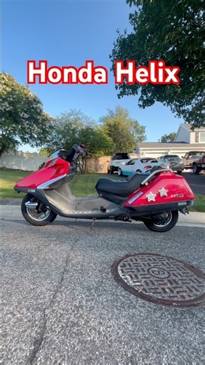 Honda Helix CN-250 is my favorite scooter.
