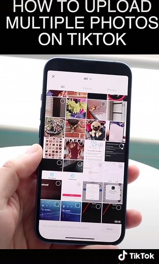 HOW TO UPLOAD MULTIPLE PHOTOS ON TIKTOK | how to put many pictures in one video