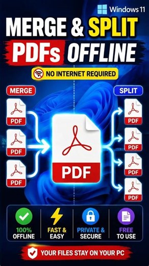 Split PDF Documents into Multiple PDF Files - Offline