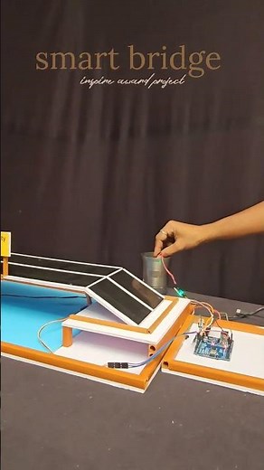 smart bridge Project, water dam overflow #reels