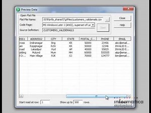 How to identiy valid E-mail address from multiple forms of data