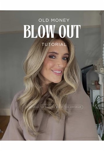 Watch me transform my gorgeous @Ted's Wig Emporium Cassana wig from effortless beachy waves to a classic old-money blowout Use code “LISA20” for money off this beautiful wig ✨ #wigstyles #blowouttutorial #softwaves #hairtutorialvideo #wigs