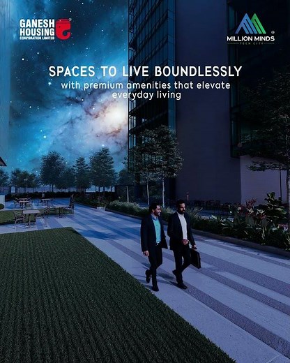 Work-Life Balance Redefined: Live & Work at Million Minds Tech City! by Ganesh Housing