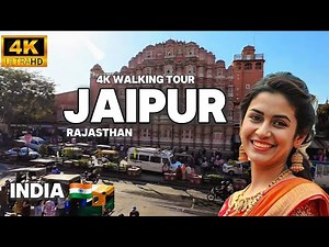 Jaipur,India 🇮🇳 Hidden Treasures of Jaipur, India's Most Colourful City - A Walk in History [4K-HDR]