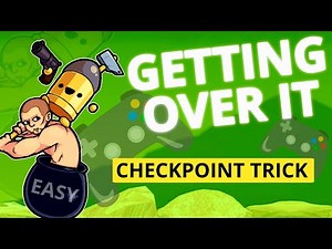 Easy Trick To Beat GETTING OVER IT | Checkpoint Trick | Save State 💥