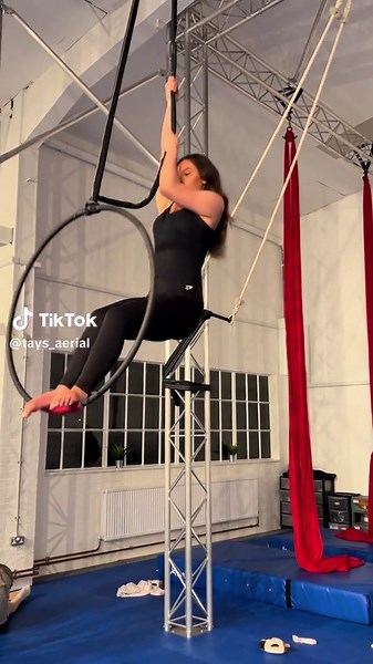 Aerial Hoop Tricks to Brighten Your Day