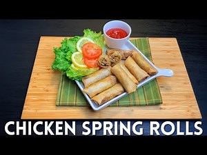 Easy Spring Rolls | Chicken & Vegetable | Ramadan Special!