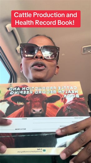 Cattle Production & Health Record-Keeping Book