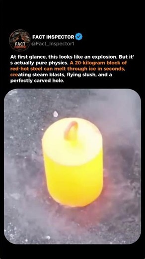 Red-Hot Steel vs Frozen Lake