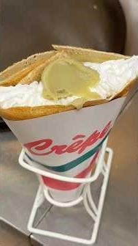 【shorts】こんなクレープ美味しいかなぁ〜焼芋ペースト生クリーム #crepe #スイーツ