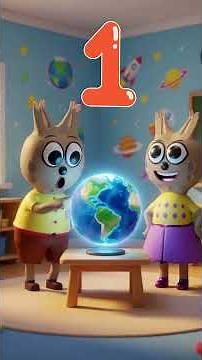 🌍 Planet Earth for Kids | Learn About Earth with Pofy & Mimi 🚀✨