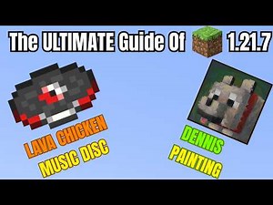 The Ultimate Guide Of Minecraft 1.21.7!