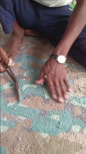 Hand Tufted Carpets | hand carving process | finishing Process | hand crafted Rugs #handtuftedrugs