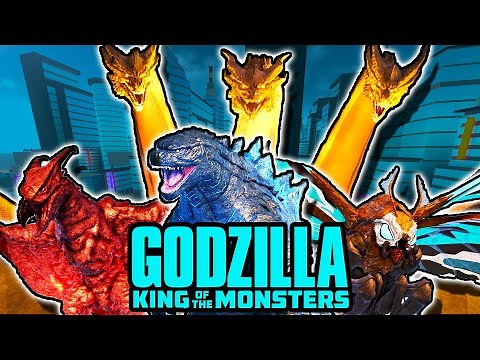 Godzilla: King Of The Monsters Recreated in Kaiju Universe