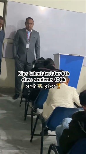 Kips talent test for 8th class students 100k cash 💸 prize 🏆 #questionschallenge #studentworld