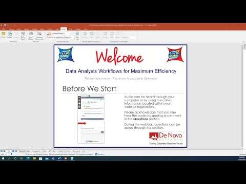 Data Analysis Workflows for Maximum Efficiency
