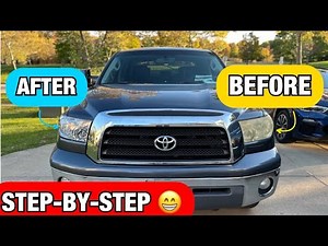 HOW TO Change / Replace 2007 - 2021 Toyota Tundra Headlamp Assembly