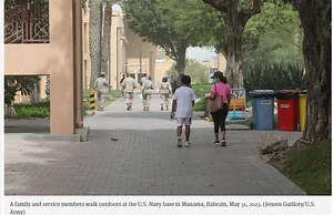 U.S. Fifth Fleet's EVACUATING Headquarters in Bahrain