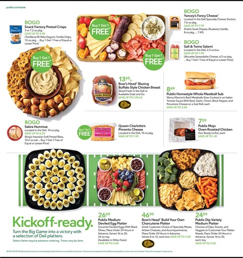 The latest Publix ad is packed with smart savings on everything You need for easy, affordable meals! Prices effective for 2/4/26 - 2/10/26. | Weekly Flyer Ads