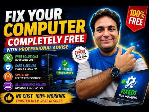 Fix Any Computer Problem FREE! 💻 | 100% Working Solutions