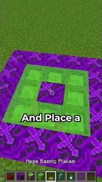 How To Make A Working Trampoline #minecraft ‪@ZekCrafting‬