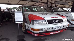 Legendary Audi V8 DTM Push the Limit on Track
