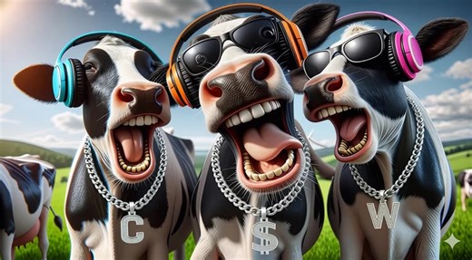 FUNNY COW DANCE 😂 │Cow Song & Cow Videos 2025 | Cow dance mix | funny dancing cow | mooing cow |moo