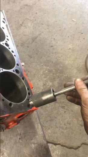 400 small block Chevy head dowel pin removal the right way. Goodson tools dowel pin remover