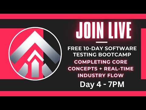 LIVE 7PM: Software Testing Day 4 | Bug Reporting, Jira & Real Project Flow Explained