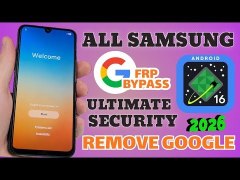 (LATEST SECURITY 2026) How to Remove Google Account Samsung FRP Bypass ANDROID 16
