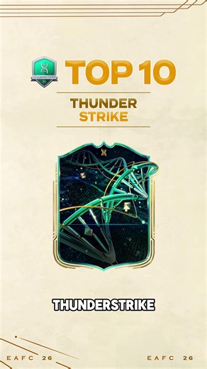 Top 10 Thunder Strike Evolutions