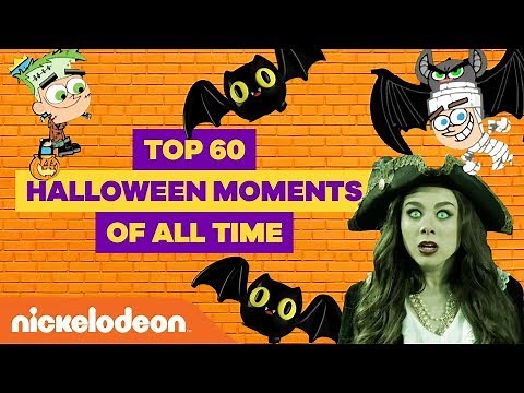 Top 60 Halloween Moments 👻 w/ JoJo Siwa, SpongeBob SquarePants, Henry Danger & More! | Nick