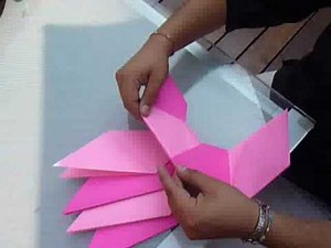 Aprendiendo la papiroflexia: un rehilete