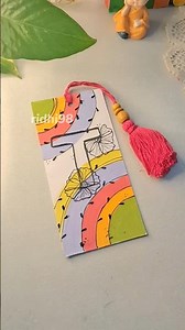 Boho Painting Bookmark 😍🔖 #shorts #bookmark #painting