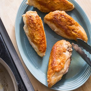 Roasted Bone-In Chicken Breasts | America's Test Kitchen