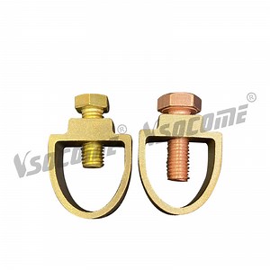 [Hot Item] Copper Tape to Ground Rod Clamp Rod to Cable Connector