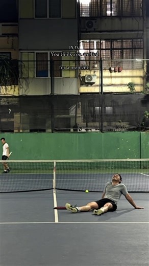 When You Think You’re Federer: A Humorous Take on Tennis